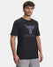 Under Armour tshirt for man אנדר ארמור חולצת טישרט פרוג'קט רוק בצבע שחור